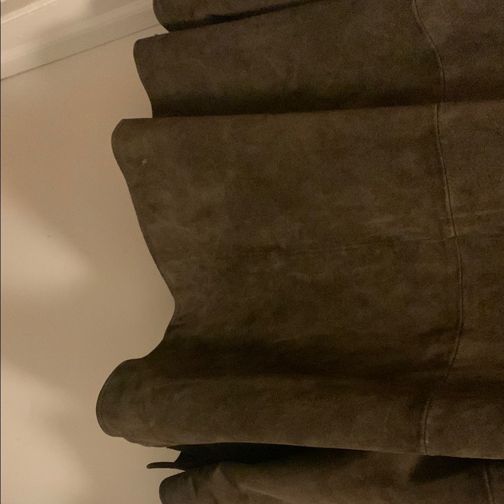 J. Crew Brown Leather/Suede Jacket - Picture 8 of 8